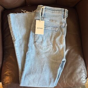 MOTHER The Hustler Ankle Fray, Size 28, Wash:ONE LAST TRIP